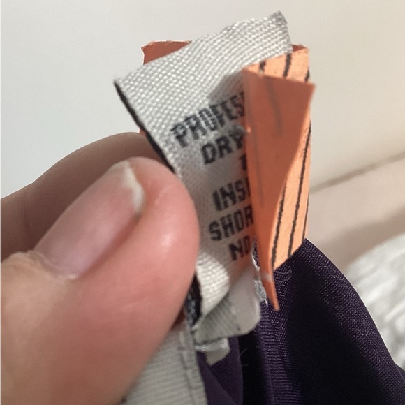 Vtg 90s Y2k Valerie Stevens Fairy Velvet Burnout Maxi Bias Dress 16 Whimsigoth - Picture 15 of 15